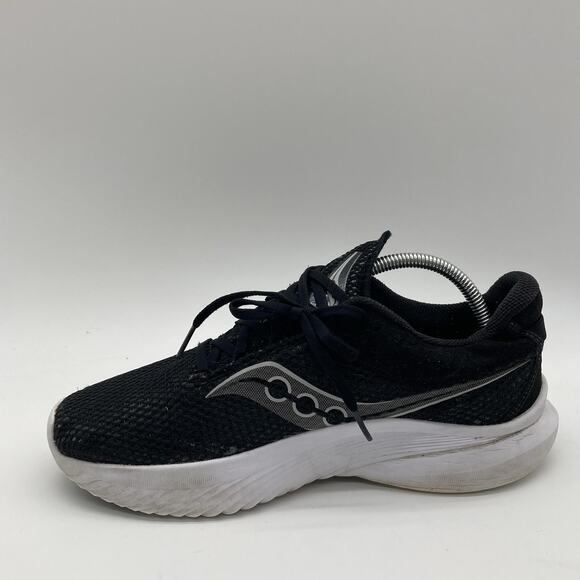 Womens Size 10 Saucony Kinvara 14 Black Running Walking Athletic Sneakers Shoes - Picture 5 of 10